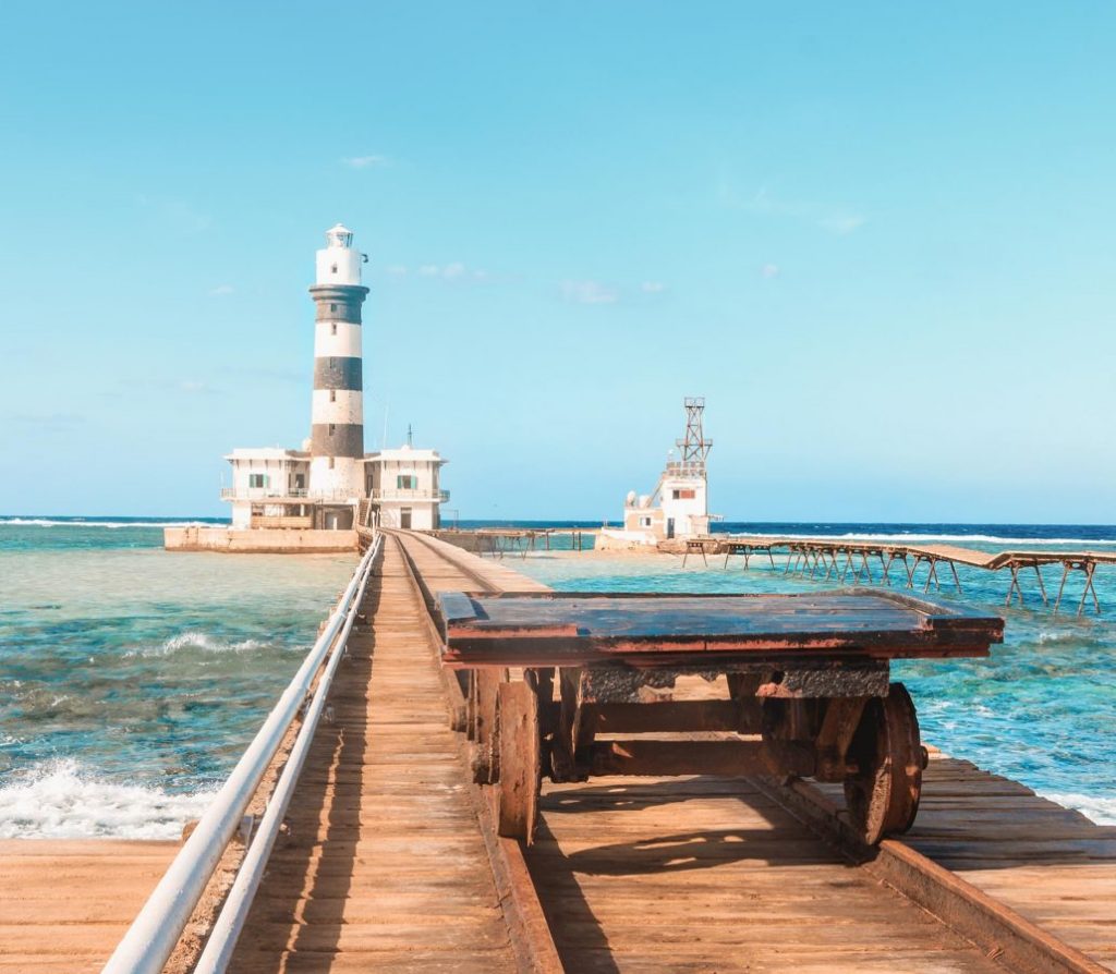 Faro del Arrecife de Deadalus
