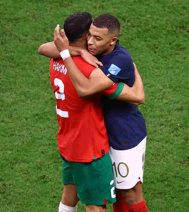 ¡Admiración! Kylian Mbappé y Achraf Hakimi intercambian camisetas y respetos en Qatar - Noticias de hoy en República Dominicana | De Último Minuto