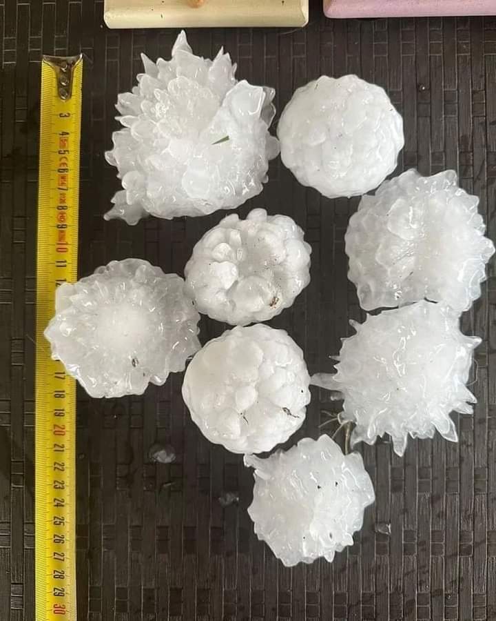 Una fuerte granizada deja 110 heridos en el noreste italiano