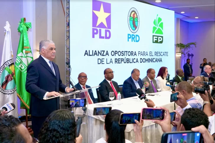 50.6% asegura que alianza PRD, PLD y FP no 