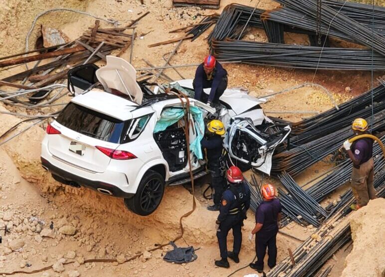 Unidades de Emergencia atienden accidente vehicular en Evaristo Morales: 911 coordinó asistencia de rescate