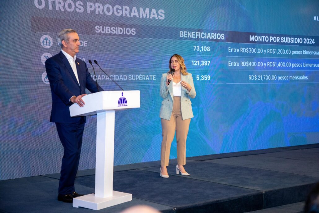Abinader destaca logros en programas sociales: