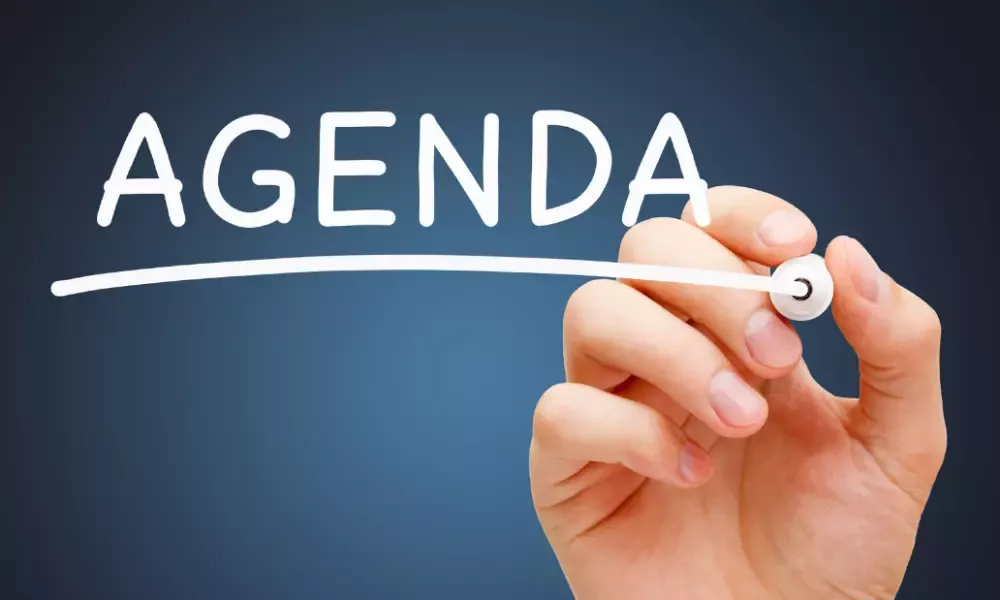 Agenda del día: lunes 10 de marzo