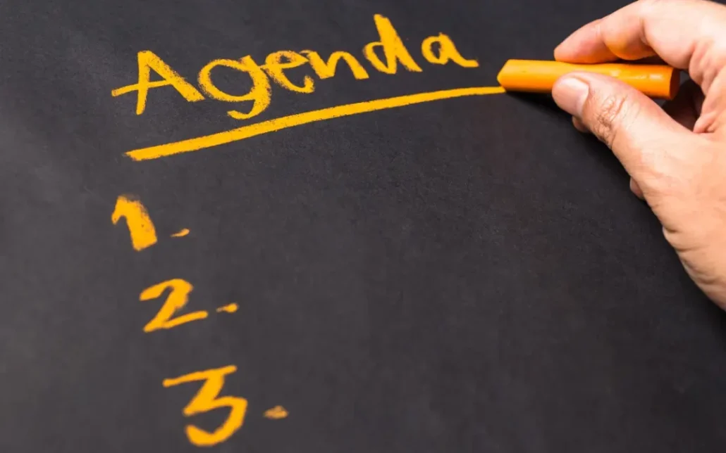 Agenda del día: martes 4 de marzo 2025