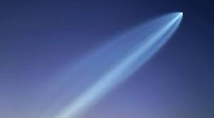 El cohete Falcon 9 de SpaceX fue visible en el cielo de la República Dominicana