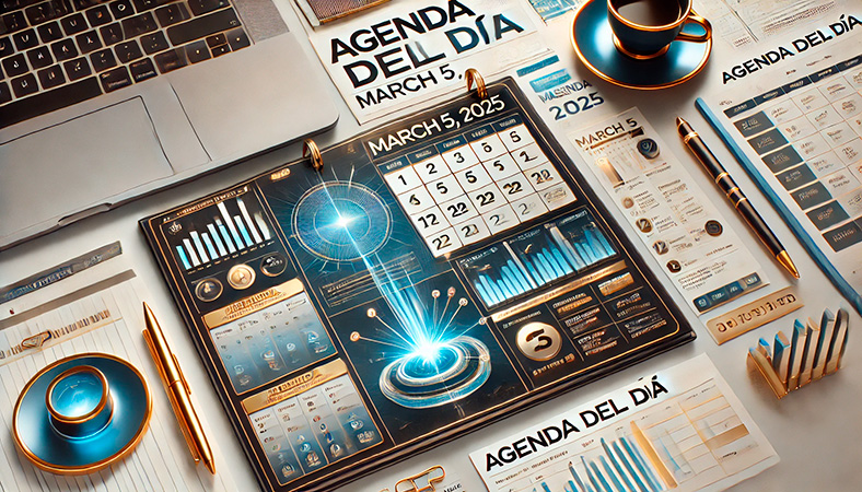 Agenda del día: miércoles 5 de marzo 2025