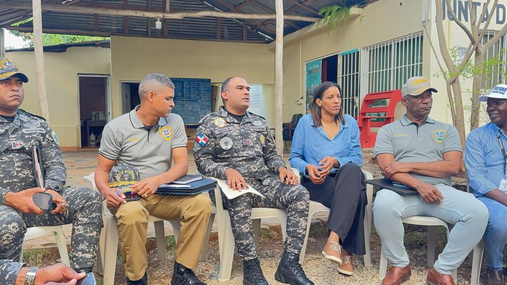 Autoridades refuerzan estrategias de seguridad ciudadana en Las Galeras