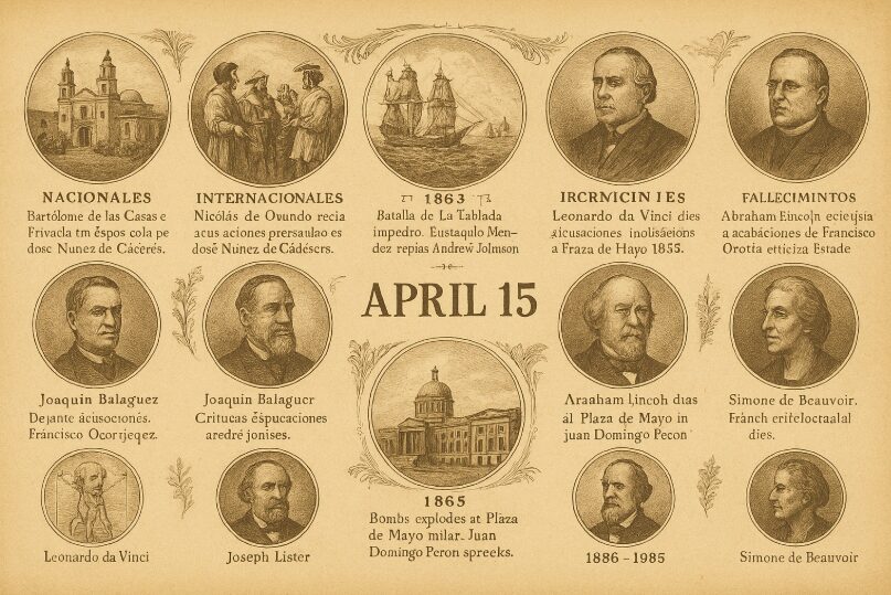 Efemérides del 15 de abril