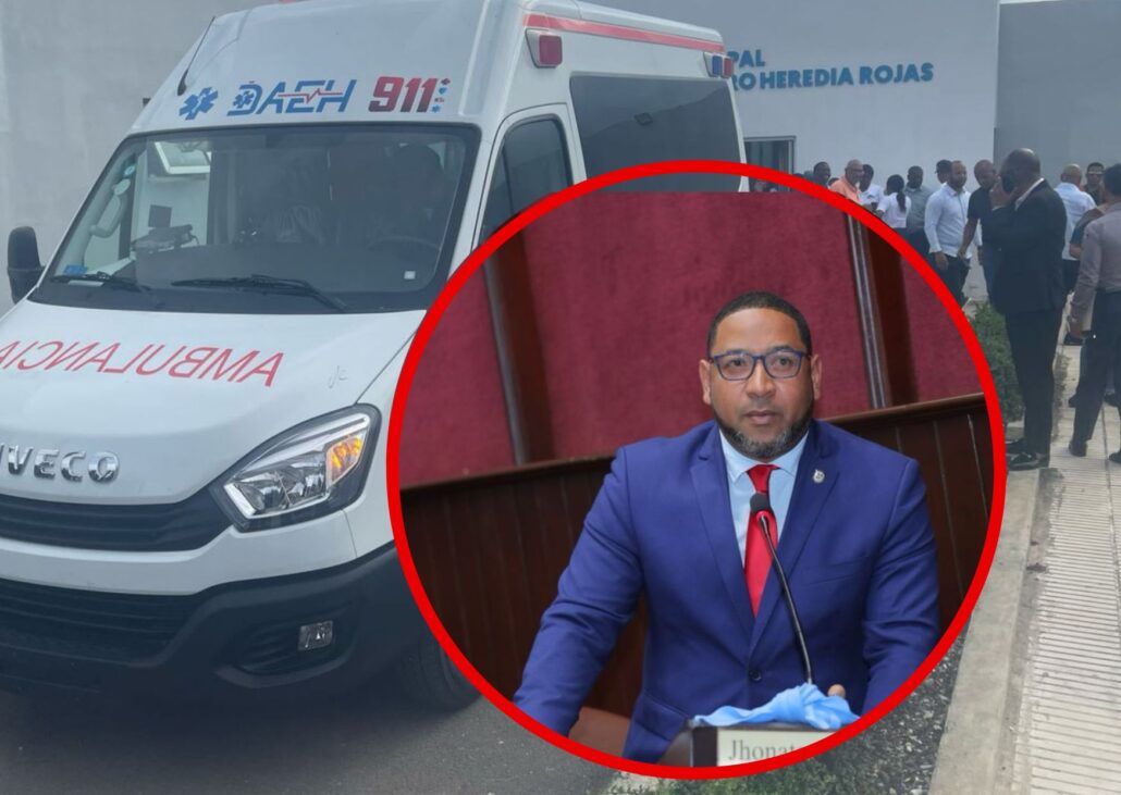 Diputado de Sabana Grande de Boyá, Jhon Contreras, agradece al Gobierno por entrega de ambulancia