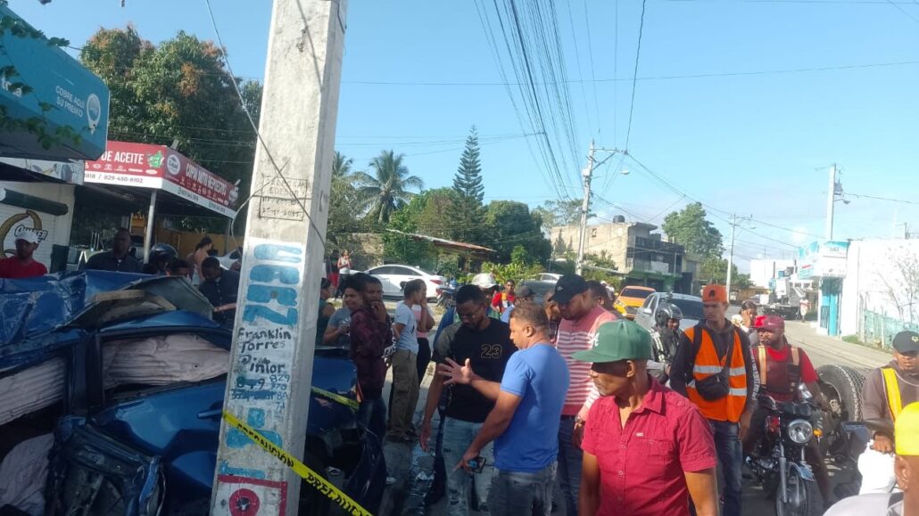 Hombre pierde la vida durante un accidente de tránsito en Los Alcarrizos