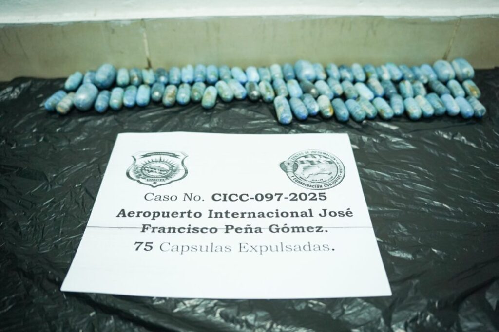 Detienen a nacional francés en el AILA con 75 cápsulas de cocaína en el estómago - Noticias de hoy en República Dominicana | De Último Minuto