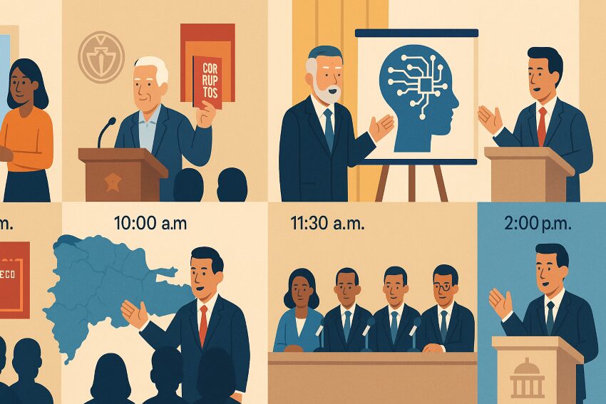 Agenda del día: jueves 08 de mayo de 2025