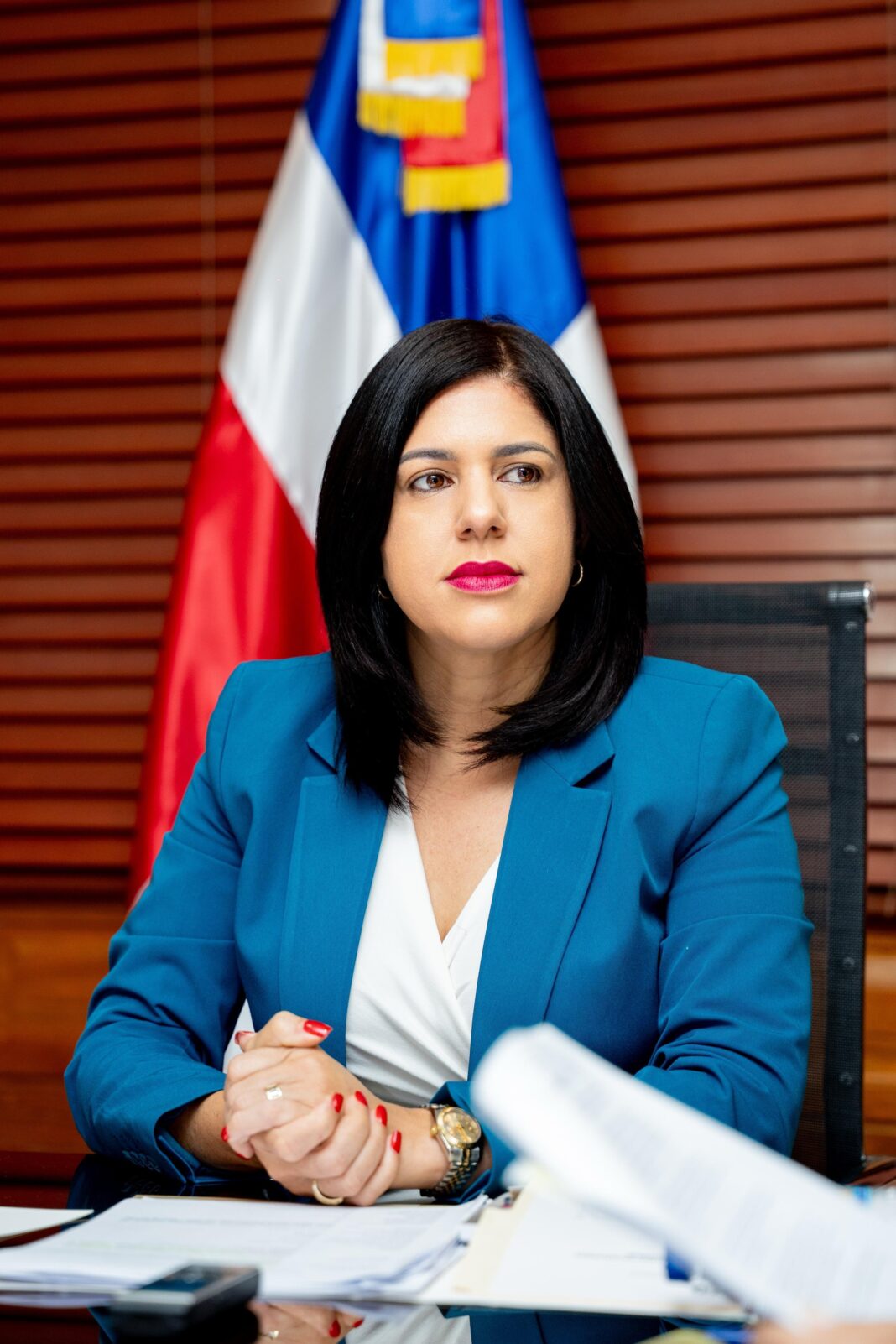 Senadora María Mercedes Ortiz llama a apoyar políticas migratorias del presidente Abinader