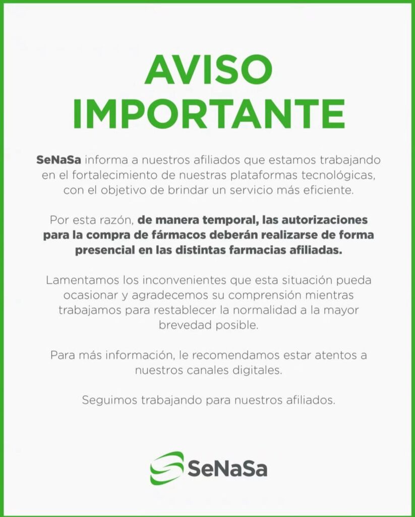 Comunicado Senasa 