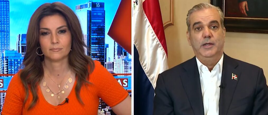 Abinader en entrevista con Fox News resalta política de reciprocidad económica con EEUU