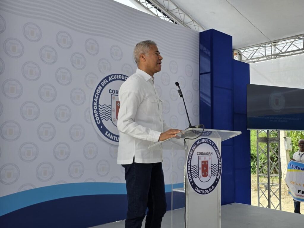 Con una inversión superior a los 100 millones de pesos, Coraasan entrega obras de agua en Santiago - Noticias de hoy en República Dominicana | De Último Minuto