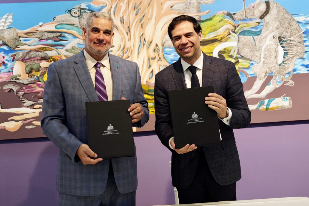 Cultura y APEC firman alianza para impulsar formación artística y preservación del patrimonio dominicano - Noticias de hoy en República Dominicana | De Último Minuto