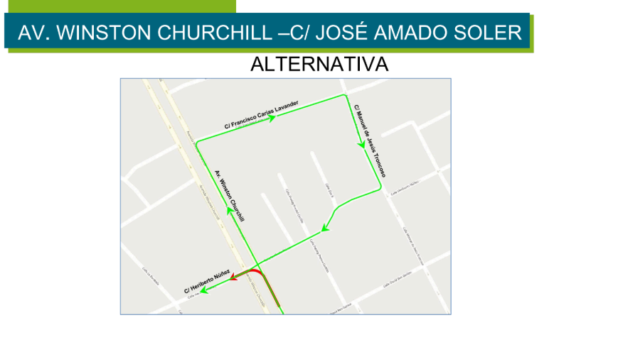 ¡Atención conductores! A partir del domingo no podrás girar a la izquierda en estas intersecciones - Noticias de hoy en República Dominicana | De Último Minuto