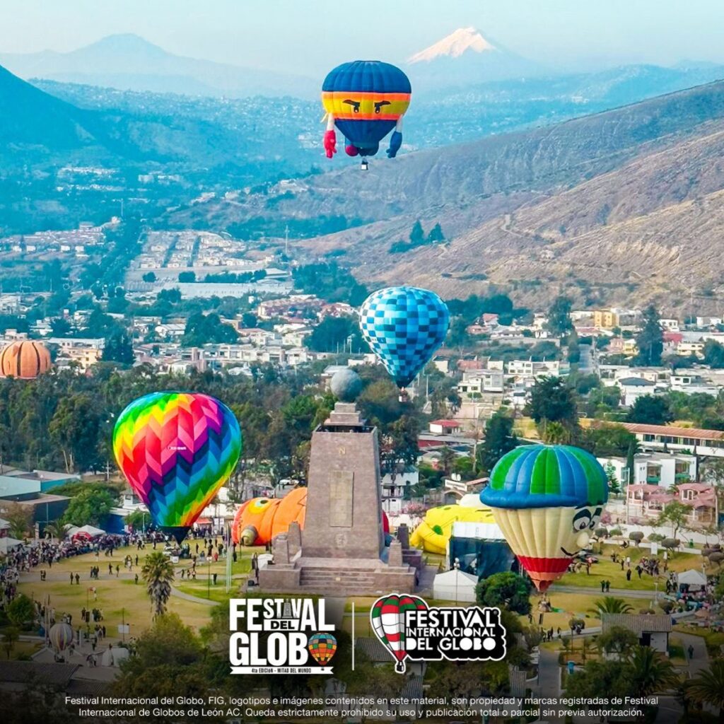 El cielo de Quito en Ecuador se llena de color con más de 20 globos aerostáticos - Noticias de hoy en República Dominicana | De Último Minuto