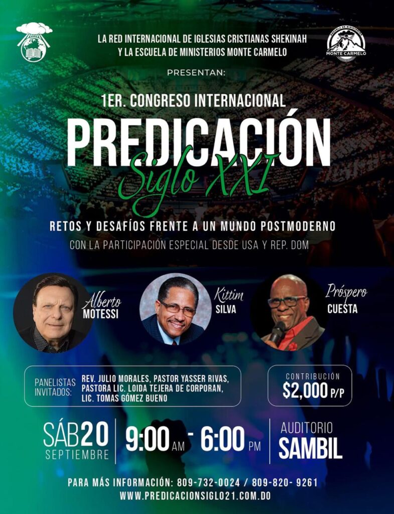 República Dominicana será sede del 1er Congreso Internacional de Predicación Siglo XXI - Noticias de hoy en República Dominicana | De Último Minuto