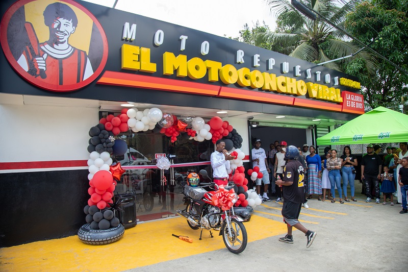 El Chino RD inaugura repuesto El Motoconcho Viral en SDN - Noticias de hoy en República Dominicana | De Último Minuto