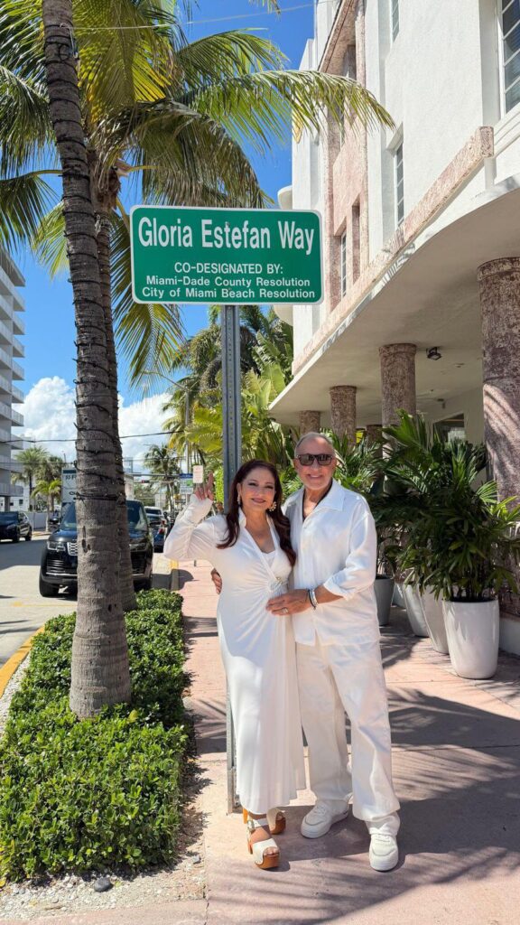 Miami Beach renombra la Calle 13 como “Gloria Estefan Way” en honor a la ícono musical - Noticias de hoy en República Dominicana | De Último Minuto