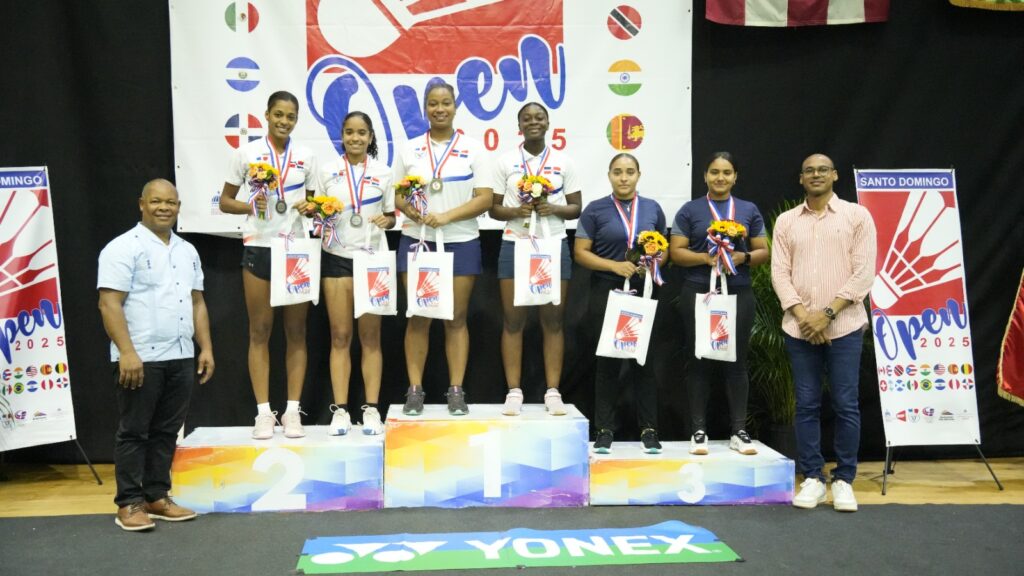 RD gana oro y plata en dobles femenino en el Santo Domingo Open Internacional de Bádminton 2025 - Noticias de hoy en República Dominicana | De Último Minuto
