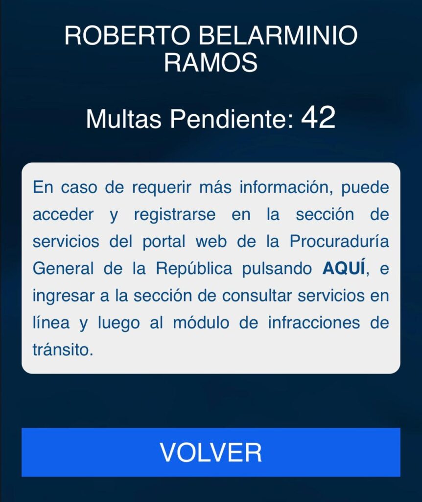 Hombre en Jarabacoa denuncia aparición de 42 multas de tránsito que asegura desconocer - Noticias de hoy en República Dominicana | De Último Minuto
