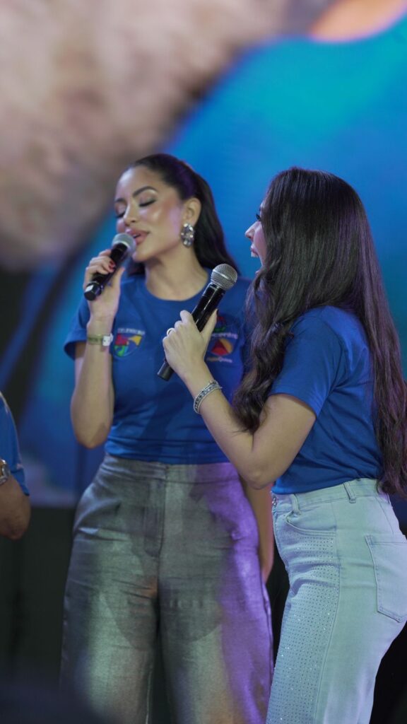 Melissa Santos destaca por quinto año consecutivo en la animación de la Fiesta de Empleados de Telemicro - Noticias de hoy en República Dominicana | De Último Minuto