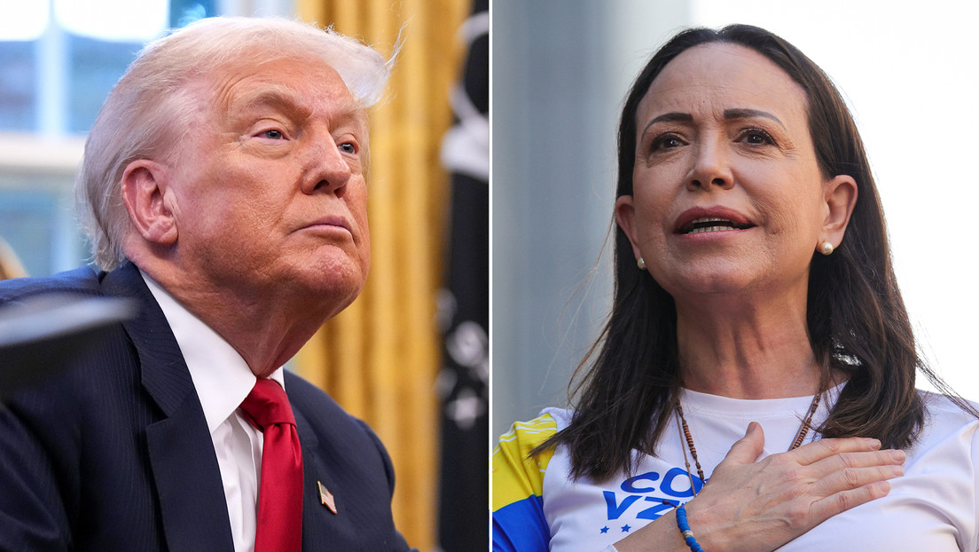 Trump se reúne con María Corina Machado - Noticias de hoy en República Dominicana | De Último Minuto