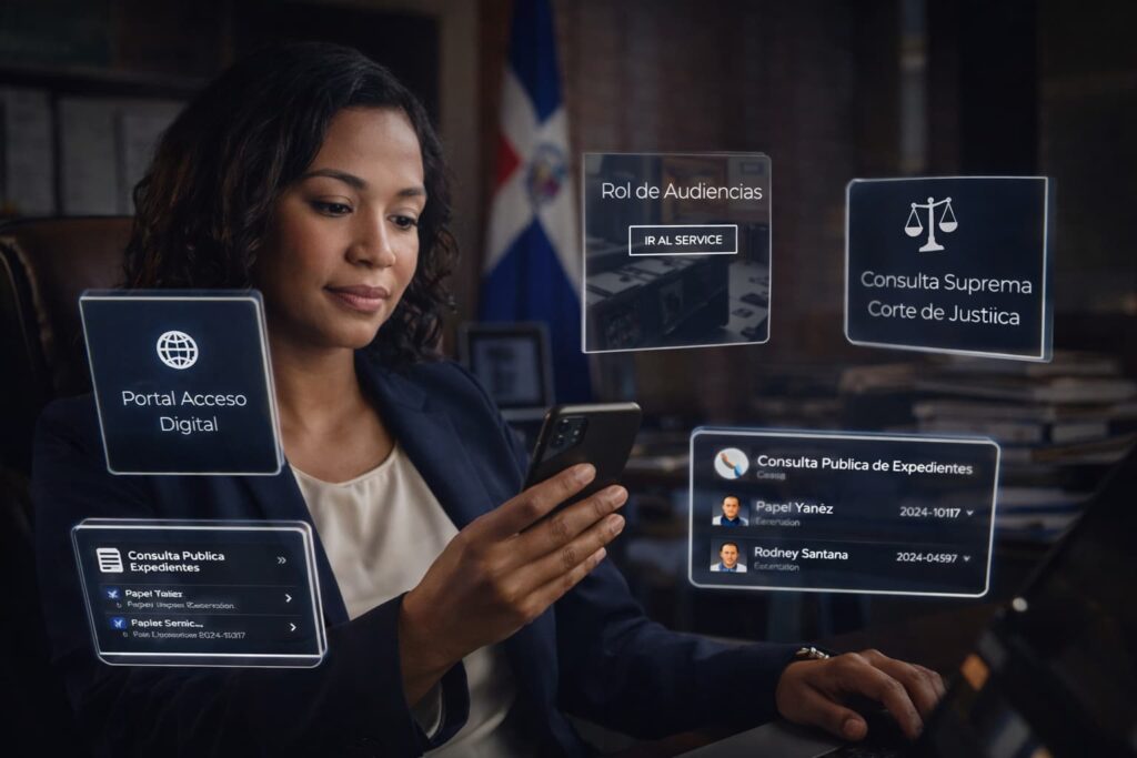 Poder Judicial presenta portal justicia.gob.do como eje de su transformación digital - Noticias de hoy en República Dominicana | De Último Minuto