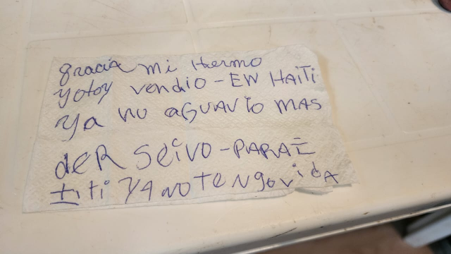 Reportan como desaparecido a Dauri Amador Rodríguez en SPM; dejó carta diciendo que fue vendido en Haití - Noticias de hoy en República Dominicana | De Último Minuto
