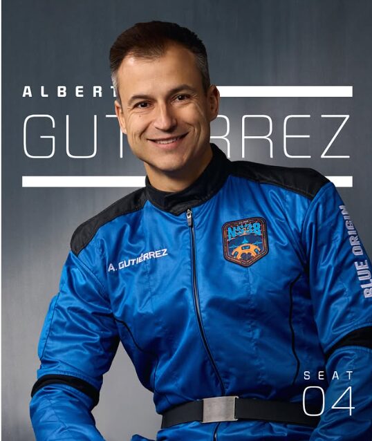 Empresario español Alberto Gutiérrez viaja con éxito al espacio en una misión de Blue Origin - Noticias de hoy en República Dominicana | De Último Minuto