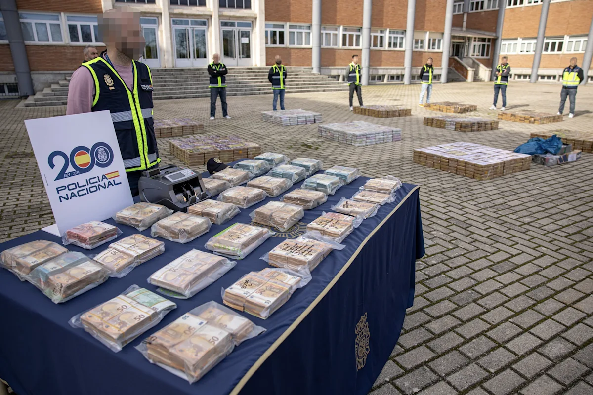 Paula, la jefa colombiana de empresa para narcos detenida en España con un millón de euros