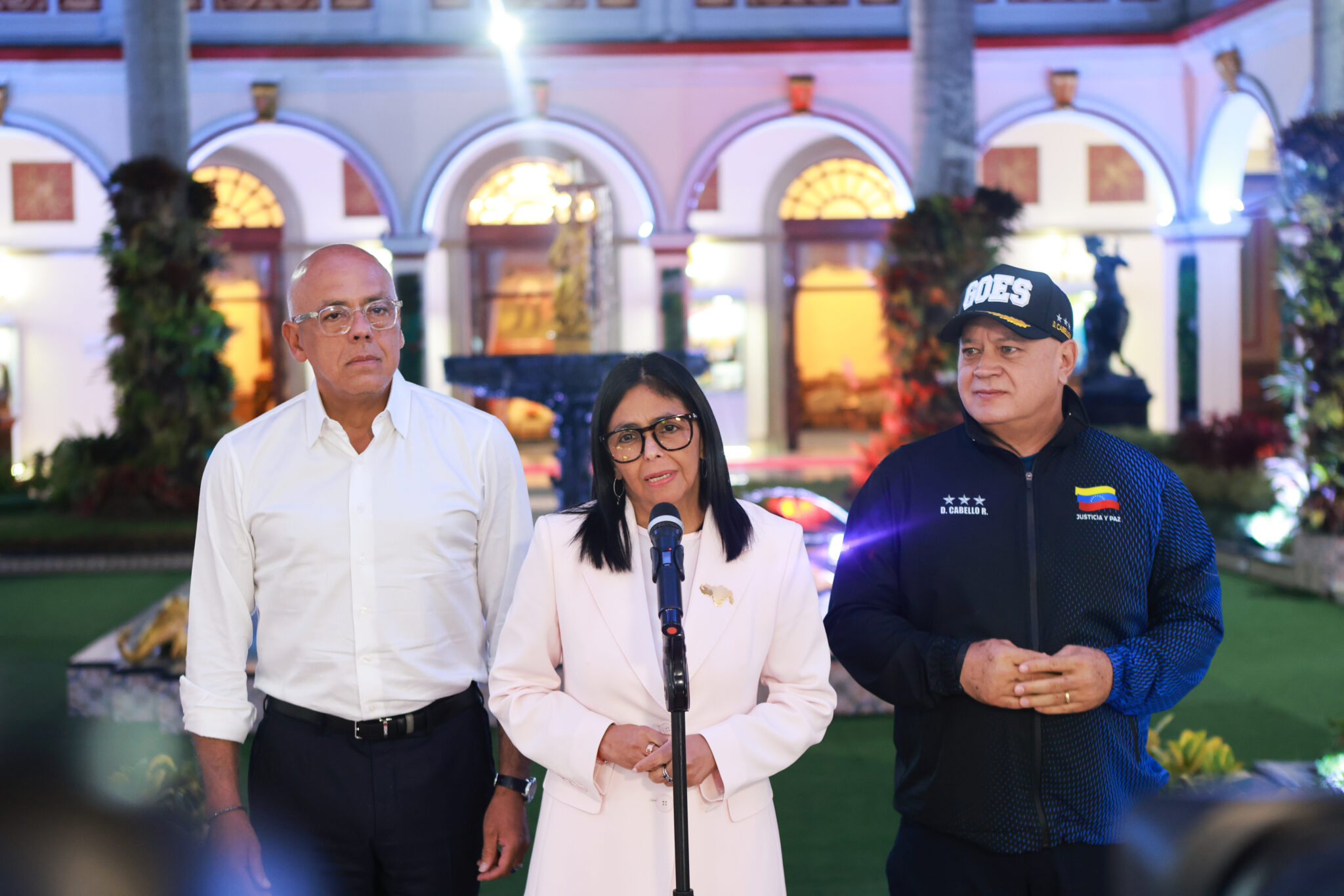 Delcy Rodríguez dice que Venezuela está en "calma" tras un mes del ataque de EEUU - Noticias de hoy en República Dominicana | De Último Minuto