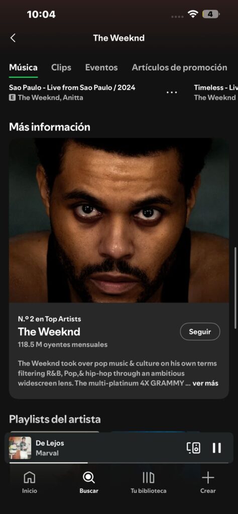 Bad Bunny sube al #2 mundial en oyentes mensuales de Spotify y supera a The Weeknd - Noticias de hoy en República Dominicana | De Último Minuto