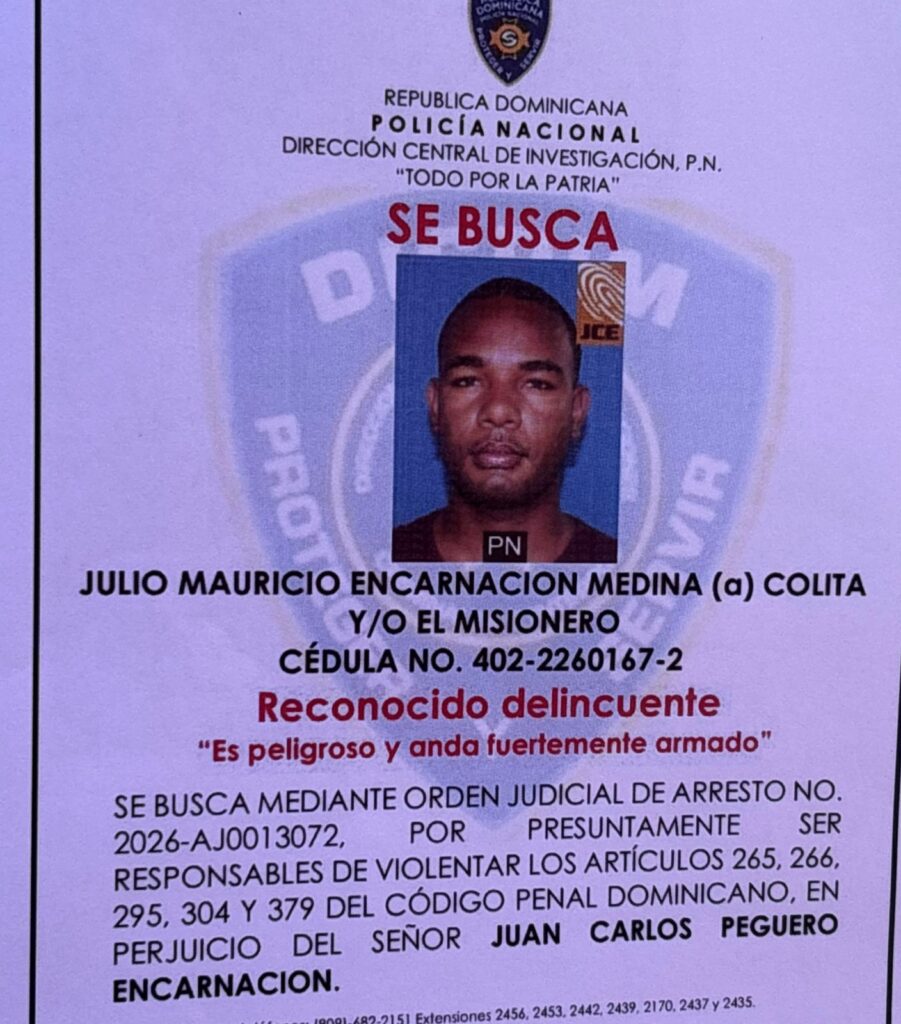 ¡Entrégate! “Colita” sigue prófugo por crimen en Los Trinitarios - Noticias de hoy en República Dominicana | De Último Minuto