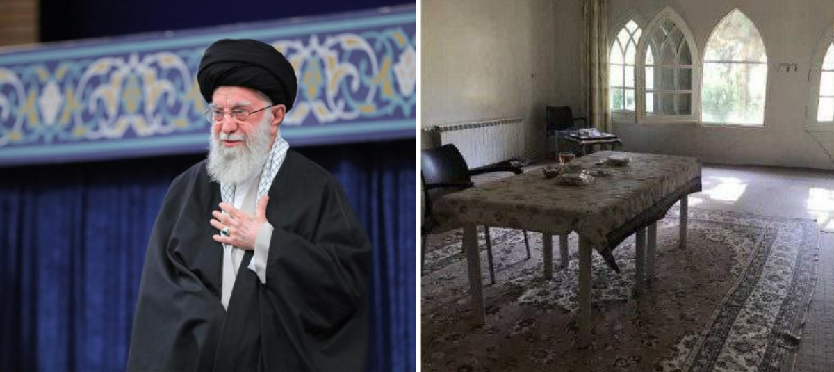 Así ha quedado la residencia del ayatolá iraní Alí Jamenei - Noticias de hoy en República Dominicana | De Último Minuto