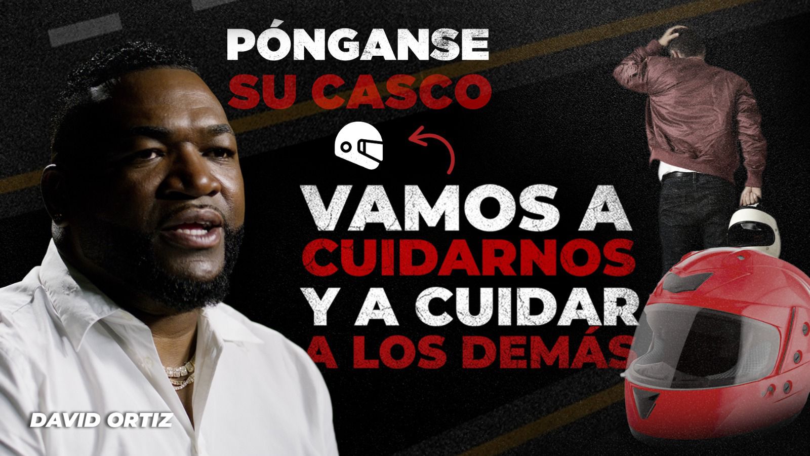 DIGESETT presenta video de concientización vial con David Ortiz, dirigido a motociclistas - Noticias de hoy en República Dominicana | De Último Minuto