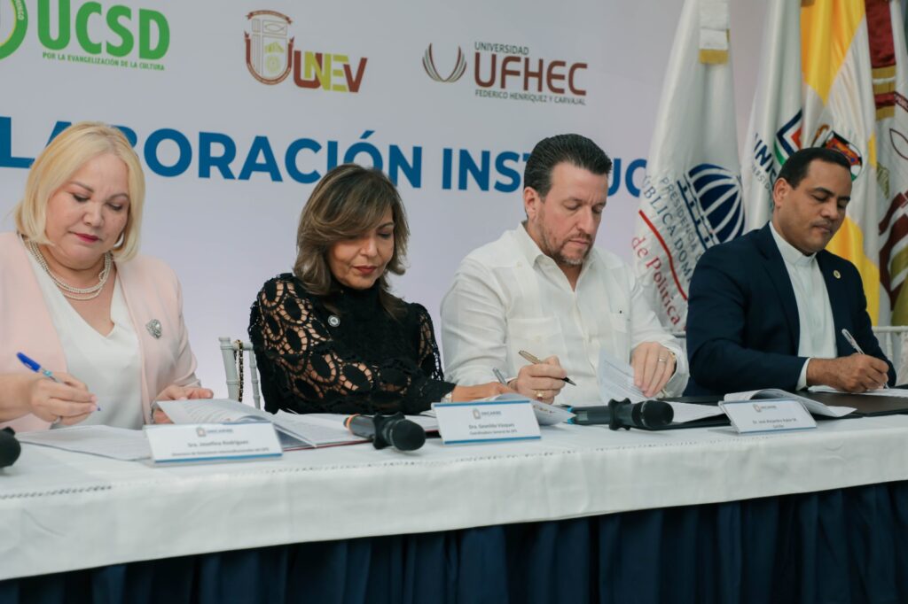 Gabinete de Política Social firma acuerdos con cuatro universidades para pasantías y formación de jóvenes - Noticias de hoy en República Dominicana | De Último Minuto