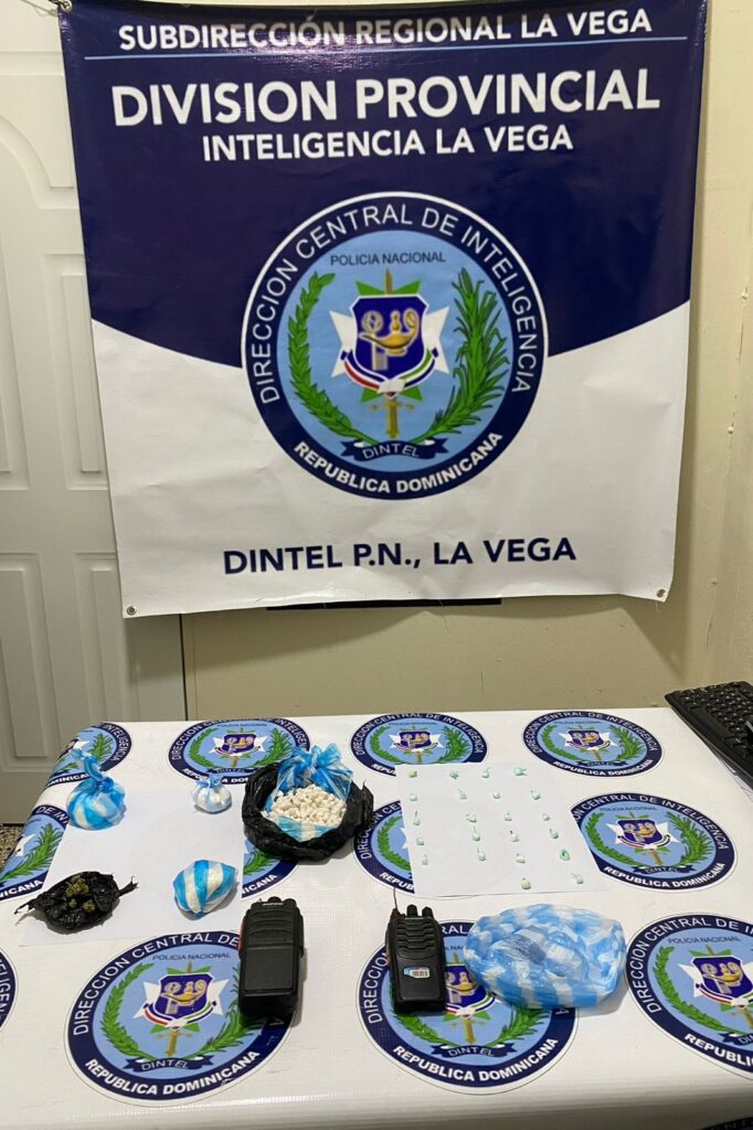 DINTEL realiza operativos focalizados y ocupa drogas, radios de comunicación y motocicletas en La Vega - Noticias de hoy en República Dominicana | De Último Minuto