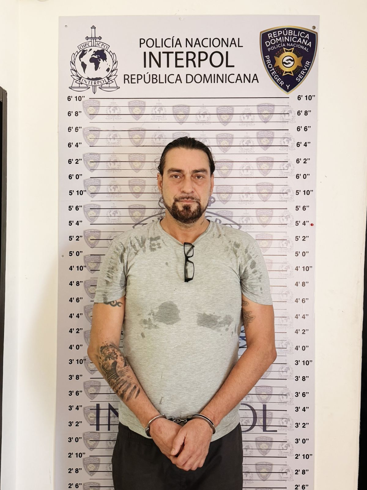 OCN-INTERPOL Santo Domingo apresa a en el DN italiano requerido en extradición por narcotráfico y asociación delictiva