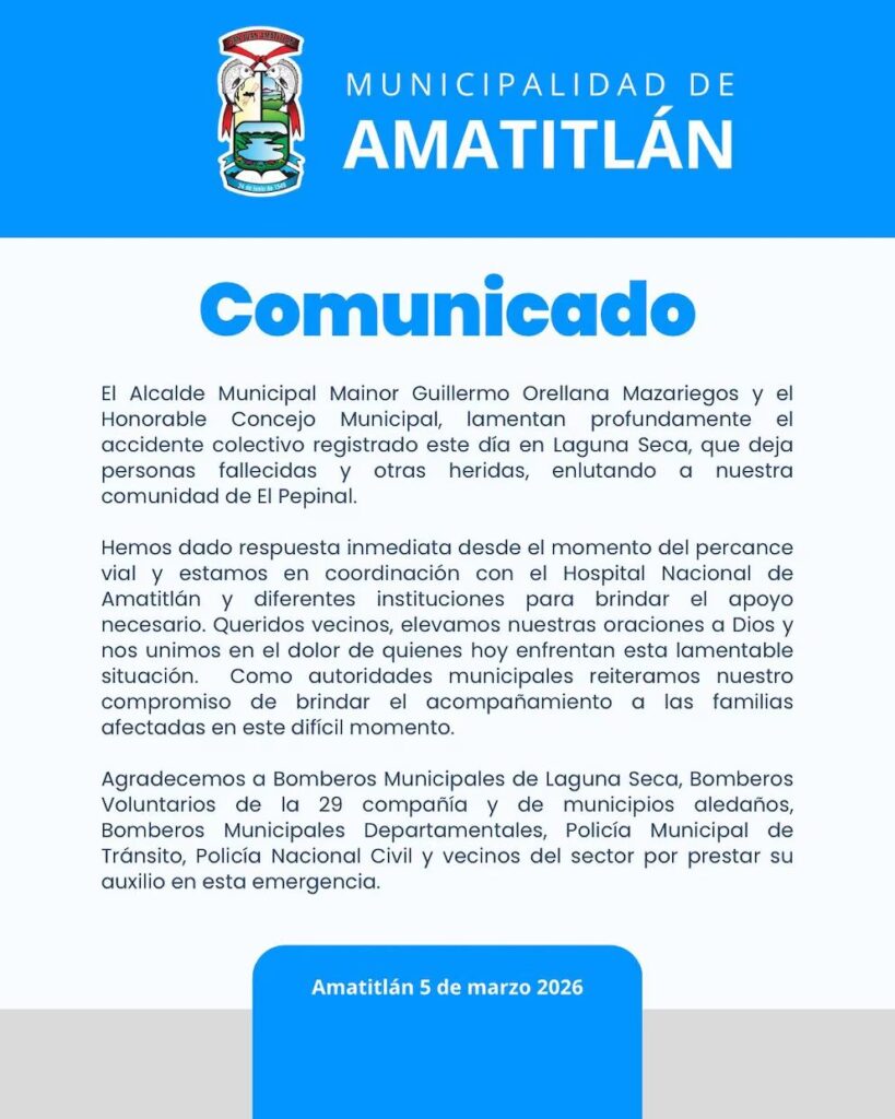 Tragedia escolar en Guatemala tras el vuelco de un bus: varios lesionados y un menor fallecido - Noticias de hoy en República Dominicana | De Último Minuto