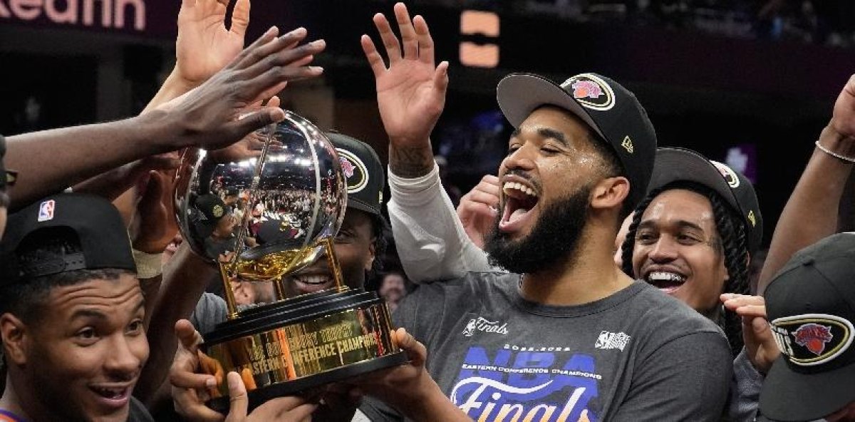 Karl-Anthony Towns celebra llegada de los Knicks a las Finales: “Es un honor hacerlo con el equipo que apoyé toda mi vida” - Noticias de hoy en República Dominicana | De Último Minuto