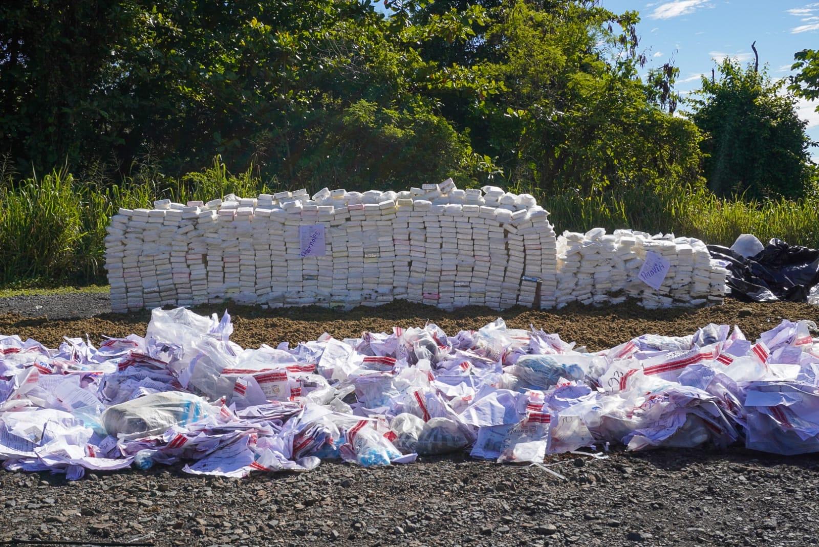 Inacif quema más de 13 toneladas de drogas en primer cuatrimestre del año - Noticias de hoy en República Dominicana | De Último Minuto