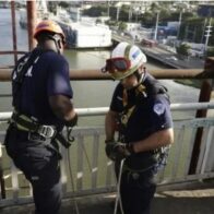 Hombre se atrinchera en el Puente Duarte tras persecución policial - Noticias de hoy en República Dominicana | De Último Minuto