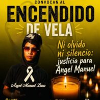 Grupos estudiantiles convocan encendido de velas por muerte de Ángel Manuel Luna en SFM