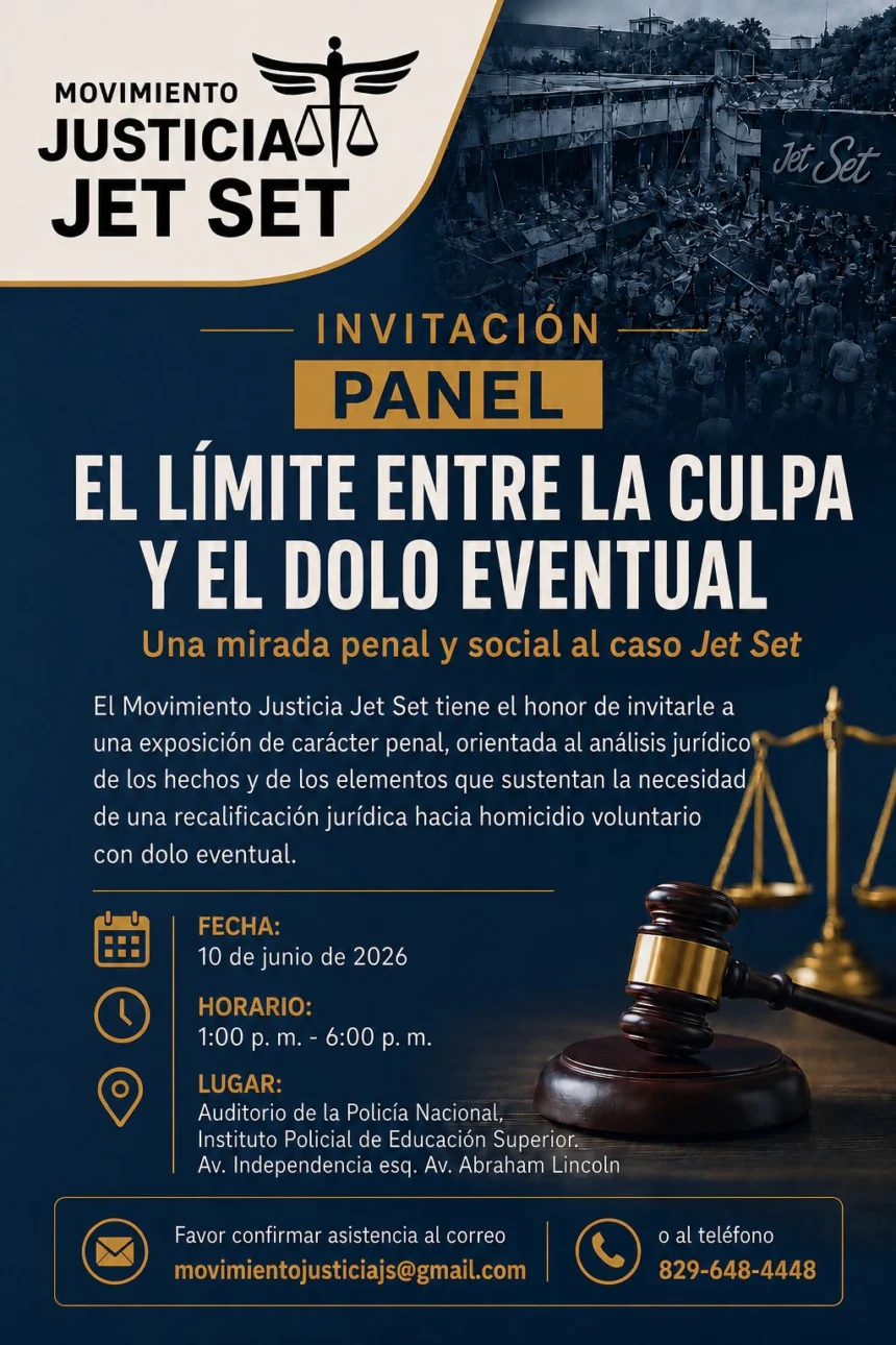 Panel analizará posibles responsabilidades penales en el caso Jet Set