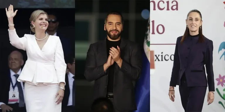 Bukele y Sheinbaum lideran la aprobación presidencial en Latinoamérica