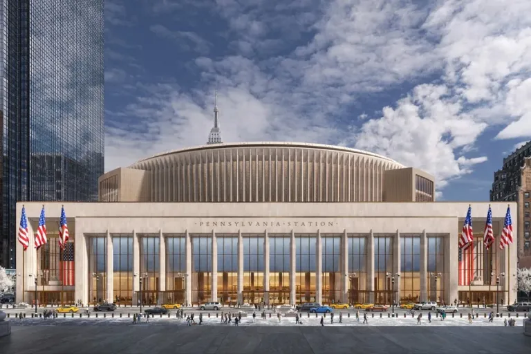 Presentan los diseños de la reforma de Penn Station de Nueva York con el sello de Trump
